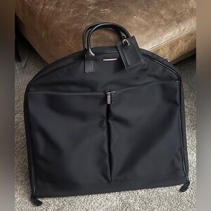Ermenegildo Zegna Leather Trimmed Garment Bag NWOT